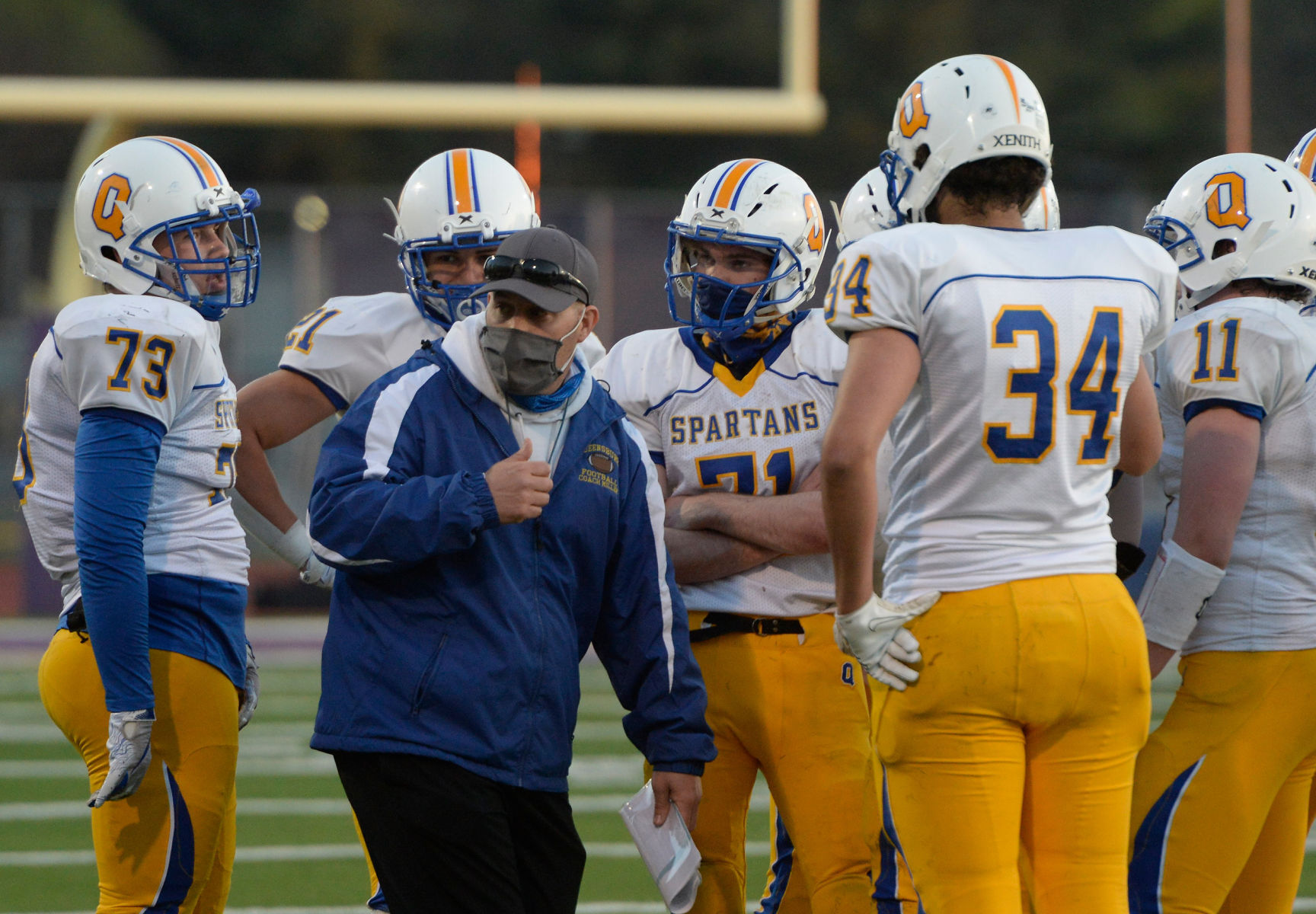 Football: Queensbury at Troy